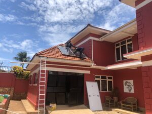 Kweli Energy Completes Installation of a 3.3kWp 10kWhLi 10kVA Hybrid Solar Backup System at The Jewels & The Lake, an AirBnB in Jinja City