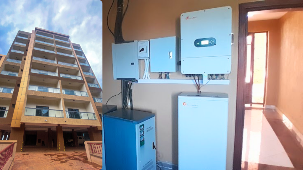 Kweli Energy Delivers 10 kVA 3-Phase Power Stabilisation System for Naguru Pearl Apartments, Kampala